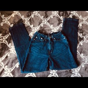 AéRopostale slim thick curvy mom jeans